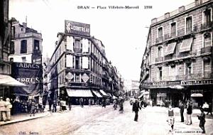Oran - Place Villebois-Mareuil - 1938